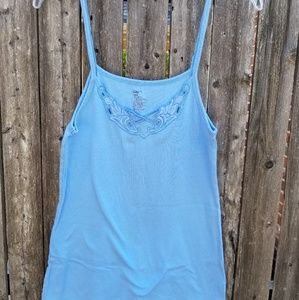 Gap baby blue tank top